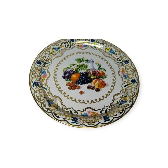 Vintage Daher Decorated Ware Fruits and Wine-Style #825 Daher Styled Tray - Picture 3 of 9